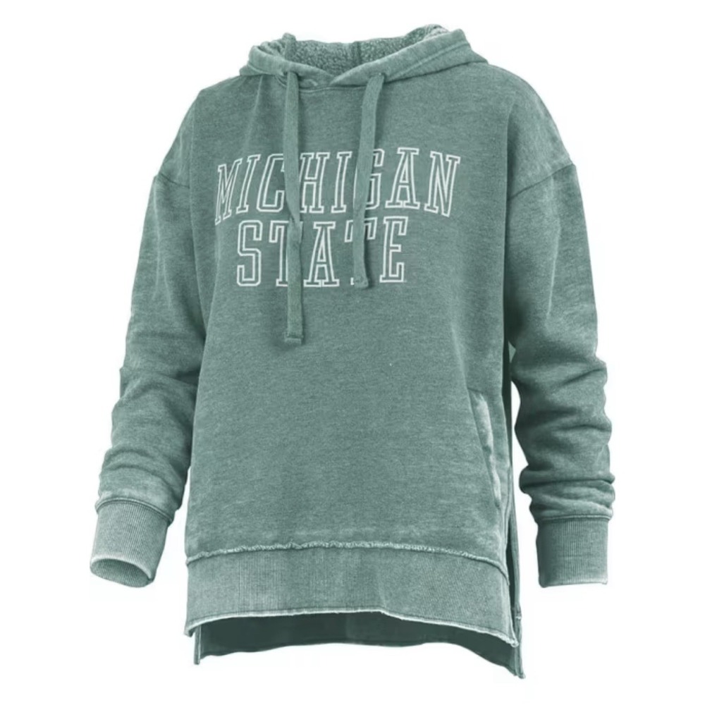 Women's‎ Michigan State University Hoodie Vintage  Fleece Sweatshirt XL